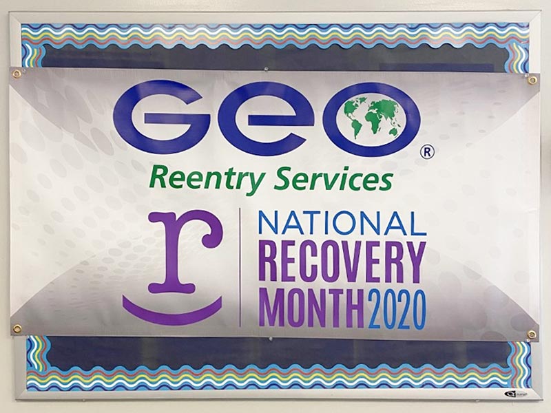 GEO Reentry’s Luzerne County RSC celebrates National Recovery Day